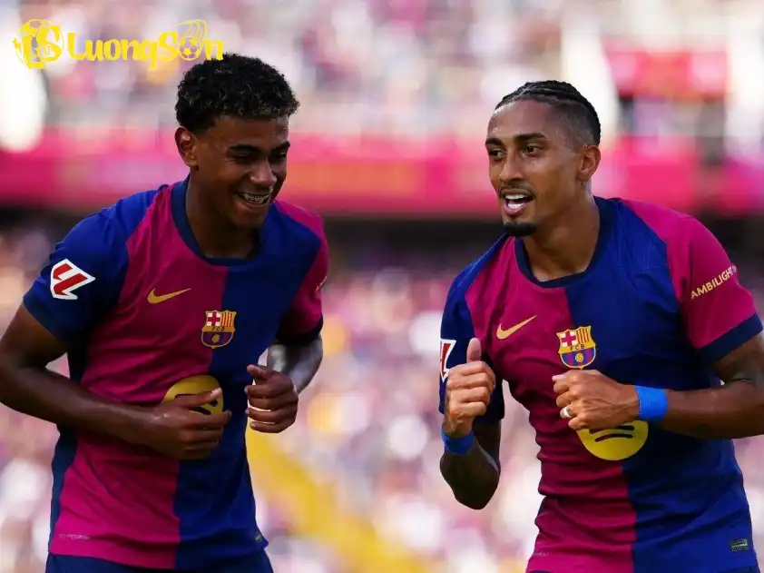 Với sự thiếu vắng của Lewadowski, Yamal và Raphinha sẽ mang trọng trách gánh vác hàng công của Barca ở thời điểm hiện tại