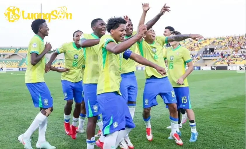 U17 Brazil quá mạnh so với U17 Indonesia. U17 Brazil quá mạnh so với U17 Indonesia.