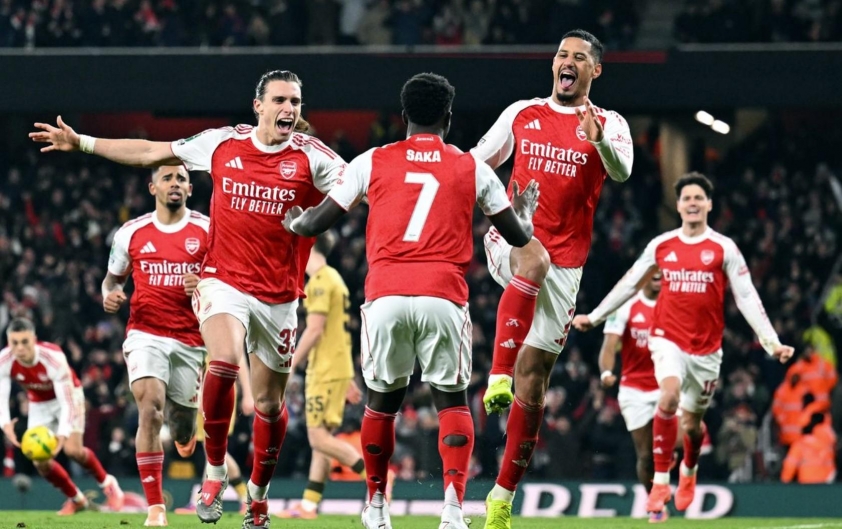 Arsenal phải nhờ tới loạt luân lưu để đánh bại Crystal Palace